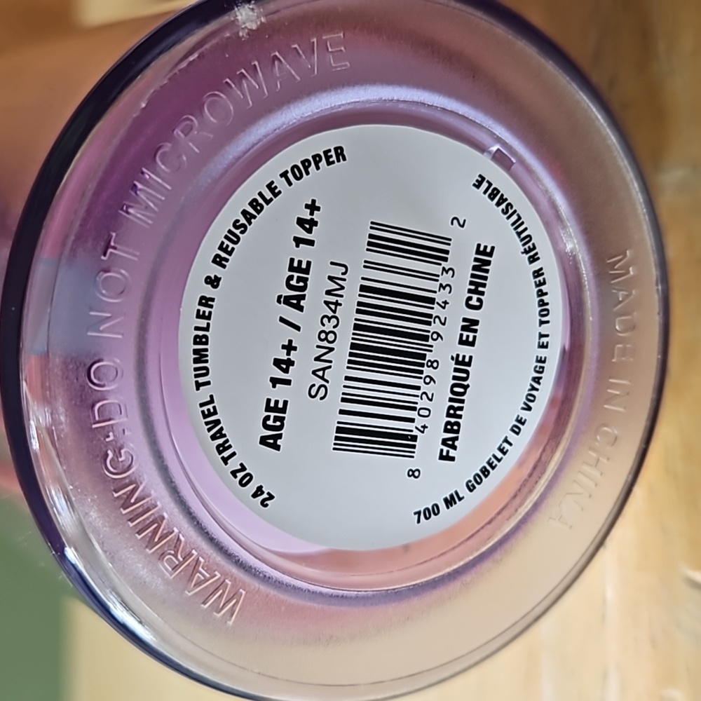 24 oz SANIRO TRAVEL TUMBLER - Picture 5 of 11